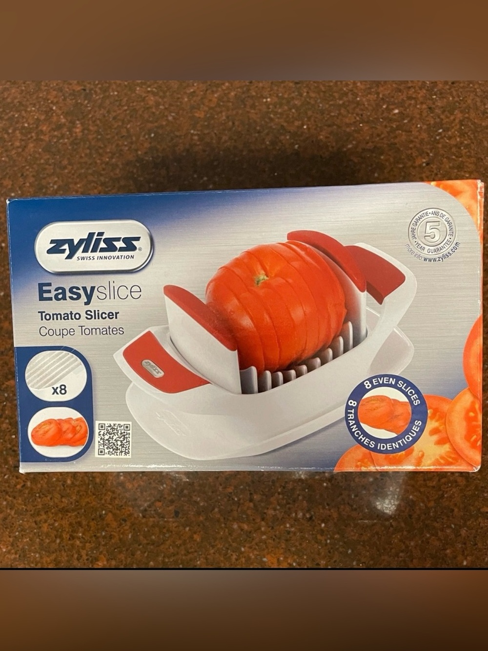 Zyliss Easyslice Tomato Slicer NWB